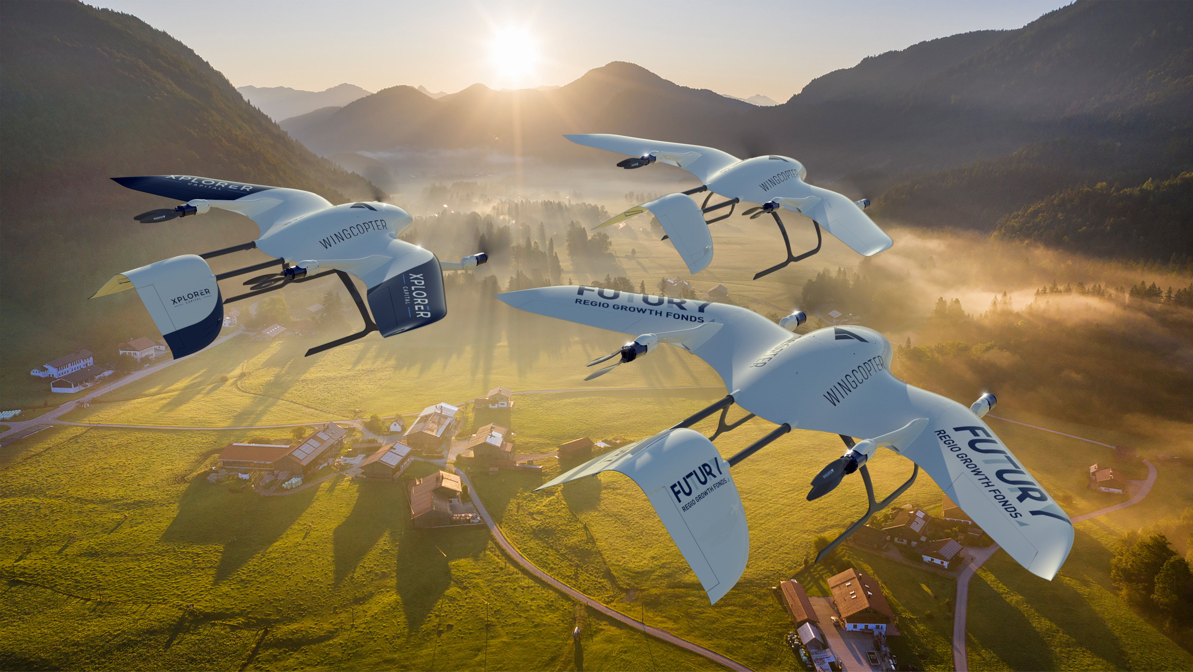 Wingcopter hops on board as Flying Labs' wingman