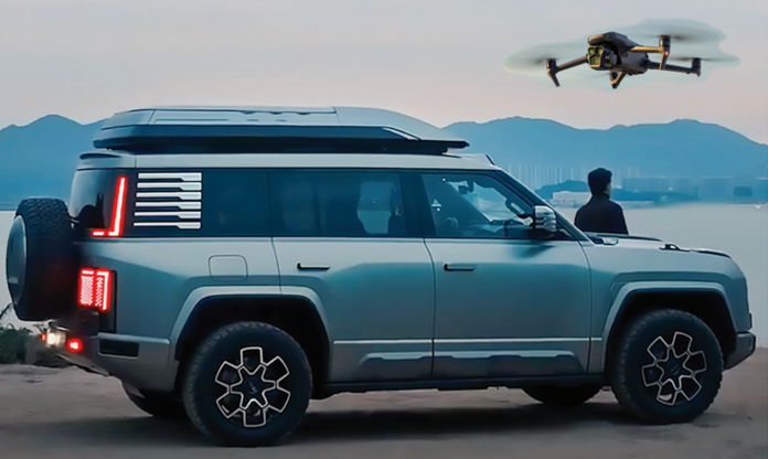 DJI's drone docking system for vehicles